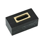 Tissue Box Marble Black image number 3