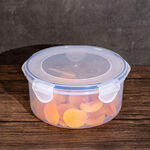 Alberto Plastic Food Saver Round Shape V:1.5L Blue Lid image number 3