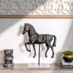 REPLICA HORSE WITH ACRYLIC BAS image number 0