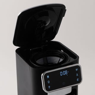 Alberto polypropylene coffee maker, black 1.8L 1100W