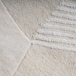 Cottage hand tufted wool rug 160*230cm