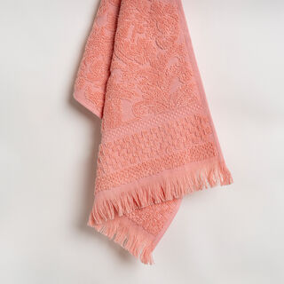 Jacquard/cotton peach face towel 30*50 cm