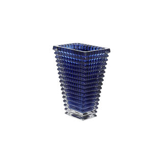 Glass Vase Red 13.5*9.6*20 cm