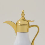 1Pc Steel Vacuum Mini Traditional White Gold 0.3Ml image number 2