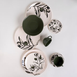 20 Piece Porcelain Dinner Set Rio
