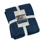 3 pieces Bedspread Dark Blue image number 2