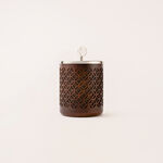 La Mesa medium silver metal container 12*12*20 cm image number 0