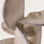 هومز قطعة ديكور جاز ريزن 27.5*22.5*40.5سم، بيج image number 2