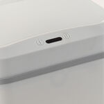 Homez 12L White Square Smart Sensor Trash Can image number 2