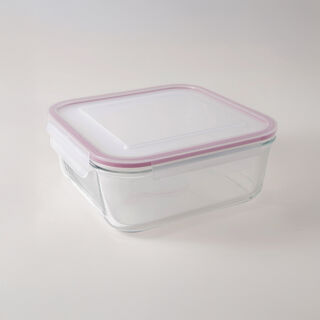 Glasslock square glass container 1200ml