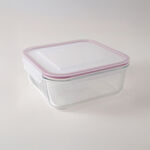 Glasslock square glass container 1200ml image number 0