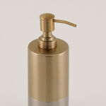 موزع صابون هومز ستانلس ستيل ذهبي فاتح 19 سم image number 1