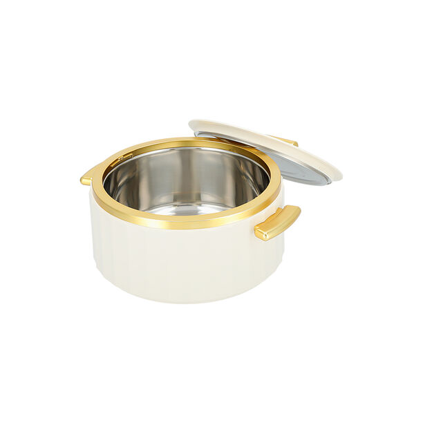 La Mesa Food Warmer 4L Matt White Body + Matt Gold image number 2