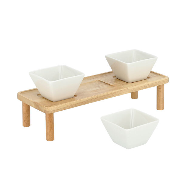 3 Pcs Serving Bowl Set image number 2