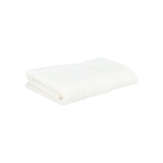 Cotton embroidered beige bath towel,70*140 cm