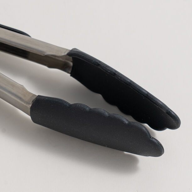 OXO stainless steel locking tongs 23cm, black image number 3