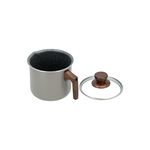 Alberto Milk Pot with Glass Lid Brown 14* 12.5cm image number 3