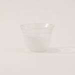 دلتي فناجين قهوة زجاجية 6 قطع باللون الأبيض image number 2