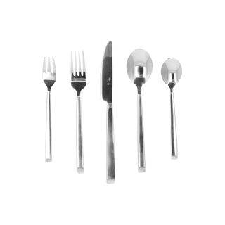 La Mesa silver stainless steel cutlery set 20 pc