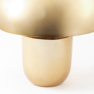 هومز مصباح طاولة معدني، ذهبي 30*30*30سم