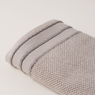 Boutique Blanche jaquard cotton hand towel 100*50cm, beige,