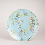 La Mesa white/green bone porcelain 16 pc dinner set image number 1