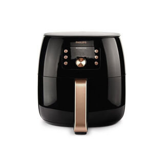 Philips Avance Airfryer Xxl, 1.4Kg Digital, Black Body/Copper Handle