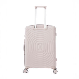 Travel Vision Trolley Suitcase Circles 20 White 39*22*56 Cm