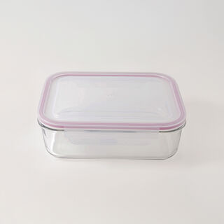Glasslock rectangular glass container 715ml