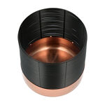 Candle Holder Black With Copper Base image number 2