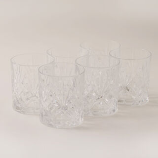 RCR melodia collection, set of 18 glass cups