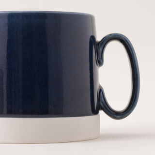 Dallaty Ceramic Mug In Blue