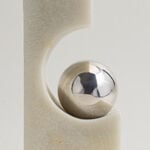 Homez resin sculpture 10*8*25.5cm, offwhite image number 1