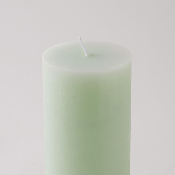 Homez pillar candle 7*15cm, green image number 2