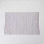 لاميسا 4 قطع طقم مفرش أطباق جلد صناعي، رمادي 45*30سم image number 0