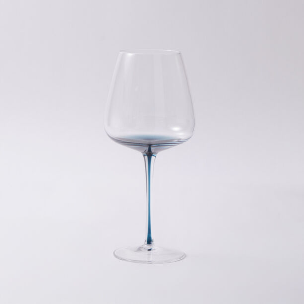 لاميسا طقم 4 كؤوس متوسطة الساق زجاجية، أزرق 600مل image number 2