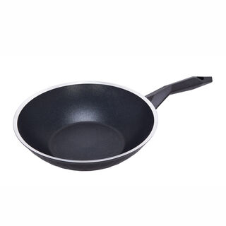 Alberto Diamond Deep Frypan 28Cm Black