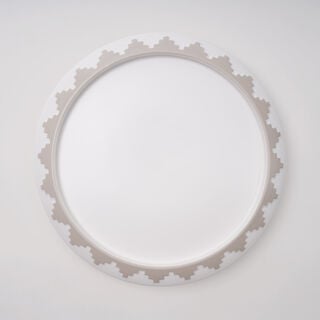 Pearl Collection La Mesa Cutlery Stand With Wood Base, 25 cm Height