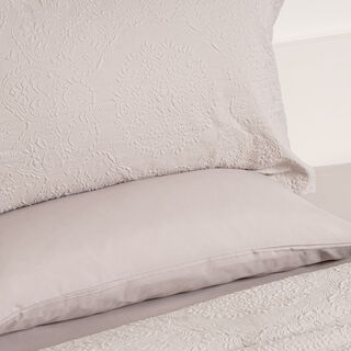 بوتيك بلانش طقم لحاف 6 قطع مايكروفايبر، رمادي فاتح، 200*240 سم