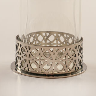 Dallaty glass & stainless steel 12pcs tea cups set Kairouan collection