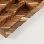 Alberto kitchen drawer organizer acacia wood 42.5*36.8*4.8cm image number 1