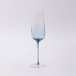 لاميسا طقم أكواب زجاجية 4 قطع، أزرق 230مل image number 2