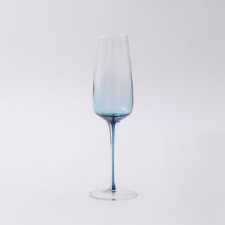 لاميسا طقم أكواب زجاجية 4 قطع، أزرق 230مل