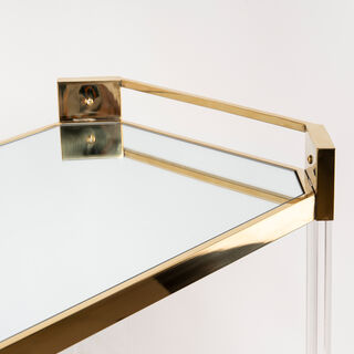 Trolley Ssteel Acrylic 80*42*80 cm