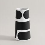 Homez black memphis ceramic vase 12.5*11*26cm image number 0