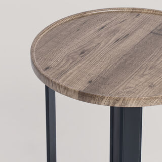 Homez Wooden Side Table 50*50*45Cm