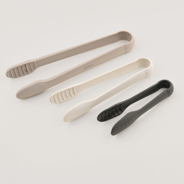 Pentola 3pcs nylon kitchen tong set, multicolor 6'', 8'', 10' image number 0
