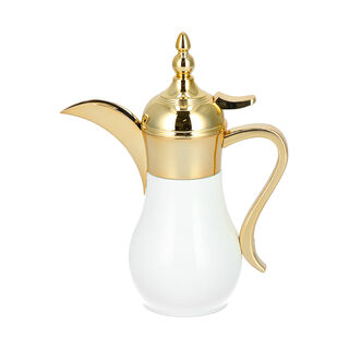 1Pc Steel Vacuum Mini Traditional White Gold 0.3Ml