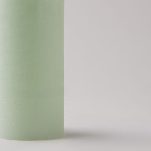 Homez pillar candle 7*15cm, green image number 1