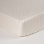 Ambra Cotton Satin 400Tc Fitted Sheet King, Flannel 180*200+35Cm image number 0